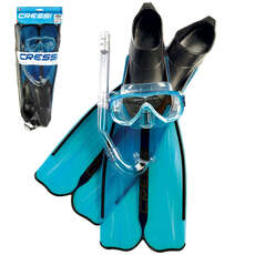 Cressi Rondinella Mask & Snorkel Set - Acquamarina