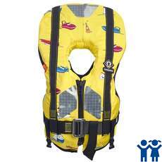 Crewsaver Supersafe Childrens 150N Chaleco Salvavidas - Amarillo / Azul