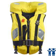 Crewsaver Supersafe Grande Infantil / Juvenil 150N Chaleco Salvavidas - Amarillo / Azul