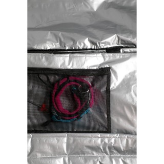 Bolsa De Viaje Fbc Wing Foil Pro+ V2 - Para Viento Descendente Y Con Carrito Extraíble - Negra