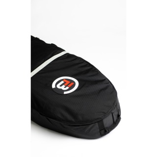 Bolsa De Viaje Fbc Wing Foil Pro+ V2 - Longitud Media Y Carrito Extraíble - Negra