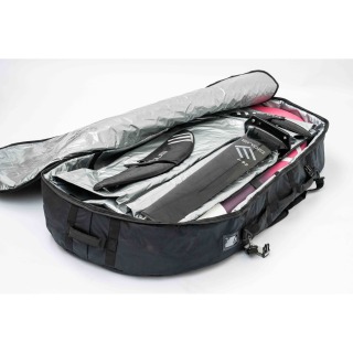 Bolsa De Viaje Fbc Wing Foil Original V2 Y Carrito Extraíble 2026 - Negra
