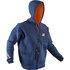 Sudadera Con Capucha De Neopreno Con Cremallera Gul Flexor - Azul Marino - Fx6402-B7