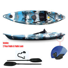 Feelfree Nomad Sit On Top Kayak - Armada Camo - Construido En Rueda Feelfree Nomad Sit On Top Kayak - Armada Camo - Construido En Rueda