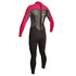 Gul Vapor De 3 Mm Para Mujer G-Force Traje - Negro / Color Rosa Oscuro