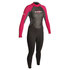 Gul Vapor De 3 Mm Para Mujer G-Force Traje - Negro / Color Rosa Oscuro