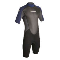 Gul Flatlock Shorti 3 Mm Para Hombre G-Force Traje - Negro / Azul Marino [M]