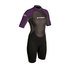 Gul Mujer G-Force Flatlock Chapo 3Mm Traje - Negro / Púrpura