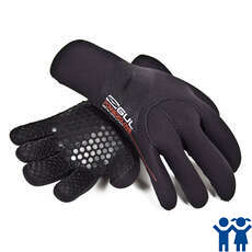 Guantes Gul Poder 3Mm Traje De Buceo Junior - Negro