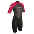 Gul Mujer G-Force Flatlock Chapo 3Mm Traje - Negro / Rosa