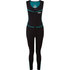 Traje De Neopreno De Manga Larga Con Cremallera Frontal Dinámica Para Mujer Gill - Negro 5017W