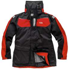 Chaqueta Costa Gill - Grafito / Rojo