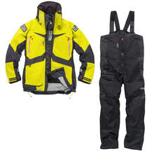 Gill Os23 Jacket & Trouser Sailing Kit Combo - Lima / Grafito