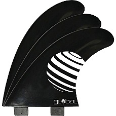 Juego De Quillas Para Tabla De Surf Compatibles Con Global Fcs - Negro