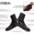 Botas Gul Junior Power - Botas De Neopreno De 5 Mm 2026 - Negras Bo1264