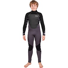 Traje De Neopreno Gul Junior Response 5/3Mm Bz Con Costura Invisible - Negro/Camuflaje