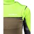 Traje De Neopreno Gul Junior Response 5/4 Mm Con Cremallera Frontal - Verde/Azufre Re1251