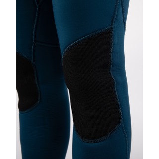 Traje De Neopreno Gul Junior Response 5/4 Mm Con Cremallera En El Pecho Y La Espalda - Azul Marino/Cian Re1251