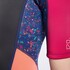 Traje De Neopreno Gul Junior Response Para Niña, Corto, 3/2 Mm, Azul/Rosa, Re3321
