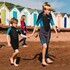 Traje De Neopreno Gul Junior Response 3/2 Mm (Talla Corta) Para Niño - Gris/Azul Re3322