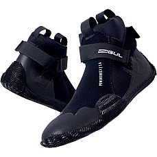Pantuflas Gul Con Correa - Zapatos De Neopreno Natur De 3 Mm - Negro/Gris - Bo1265-B7