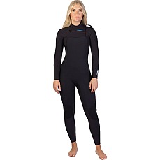 Traje De Neopreno Completo Gul Flexor 3/2 Mm Czp Con Costura Ciega Para Mujer (2025), Color Negro
