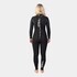 Traje De Neopreno Gul Response Para Mujer, 4/3 Mm, Con Costura Invisible Y Cremallera Trasera - Negro Re1248