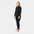 Traje De Neopreno Gul Response 5/4 Mm Con Costura Invisible Para Mujer - Negro/Palma Rota Re1265