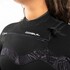 Traje De Neopreno Gul Response 5/4 Mm Con Costura Invisible Para Mujer - Negro/Palma Rota Re1265