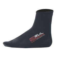 Gul Power 4Mm Wetsuit Socks - Negro / Rojo