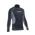 Gul Evotherm Júnior Flatlock Manga Larga Rash Guard - Negro / Gris