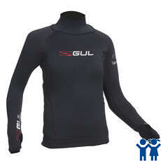 Gul Evotherm Flatlock Junior De Manga Larga Rash Guard - Negro Gul Evotherm Flatlock Junior De Manga Larga Rash Guard - Negro