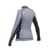 Gul Evotherm Womens Flatlock Larga Rash Guard Manga - Gris / Negro