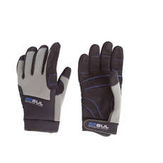 Gul Dedo Del Invierno Por Completo Junior Vela Guante - Negro / Carbón