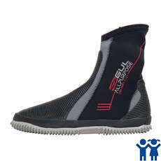 Gul Junior Todas Las Botas De Propósito - Traje De Neopreno De 5Mm Botas - Negro / Gris Gul Junior Todas Las Botas De Propósito - Traje De Neopreno De 5Mm Botas - Negro / Gris