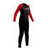 Gul Júnior Respuesta 3 / 2Mm Steamer Traje - Negro / Rojo