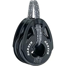 Harken 2153 57 Mm Carbo T2 Doble Bloque - Fijación Suave