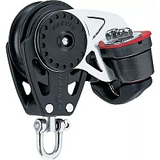 Harken 2615 Bloque De Carbono De 57 Mm - Mordaza Giratoria Y De Leva
