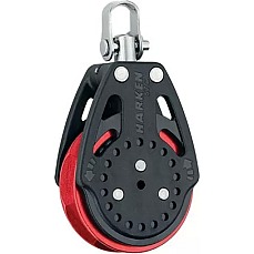 Harken 2625 Bloque Carbo Ratchamatic de 57 mm - Rojo - Giratorio Harken 2625 Bloque Carbo Ratchamatic de 57 mm - Rojo - Giratorio