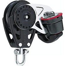 Bloque De Carbono Harken 2666 De 75 Mm - Mordaza Giratoria Y De Leva