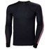 Helly Hansen Hh Lifa Top De Capa Base A Rayas - Azul Marino
