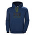 Helly Hansen Hh Logo Sudadera Con Capucha - Mar Del Norte Azul