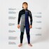 Traje De Neopreno Gul Junior Flexor Yulex 3/2 Mm Cheszip 2026 - Azul/Ahumado Fx1228