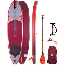 Paquete Sup Jobe Yarra 10.6 Aero Hinchable Paddle Board - Rojo