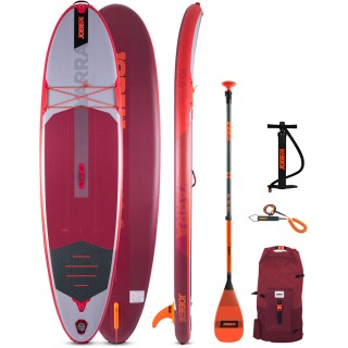 Paquete Sup Jobe Yarra 10.6 Aero Hinchable Paddle Board - Rojo