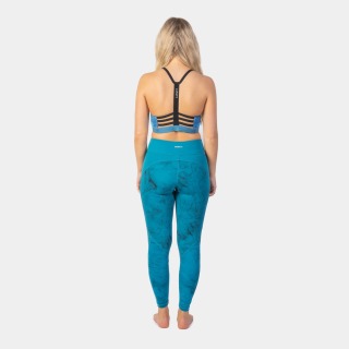 Pantalones De Neopreno Gul Luna7 De 2 Mm Para Mujer - Mármol/Verde Azulado La8301