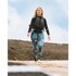 Pantalones De Neopreno Gul Luna7 De 2 Mm Para Mujer - Tropical/Negro La8301