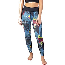 Pantalones De Neopreno Gul Luna7 De 2 Mm Para Mujer - Tropical/Negro La8301