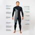 Traje De Neopreno Gul Flexor Yulex De 3/2 Mm Con Cremallera En El Pecho Y Costura Invisible (2026) - Negro Fx1219