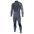 Mystic Negro Estrella 3/2 Backzip Kitesurf Traje 2014 - Gris